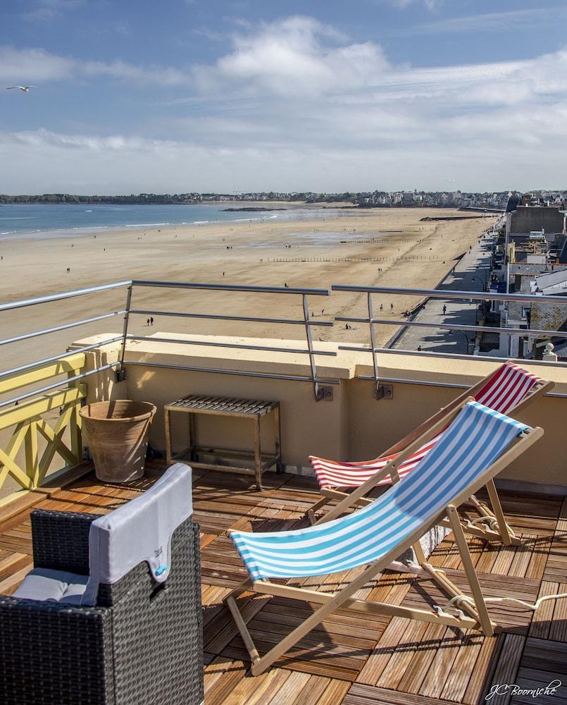 Ambassadeurs Logis Hotel Saint-Malo Exterior foto