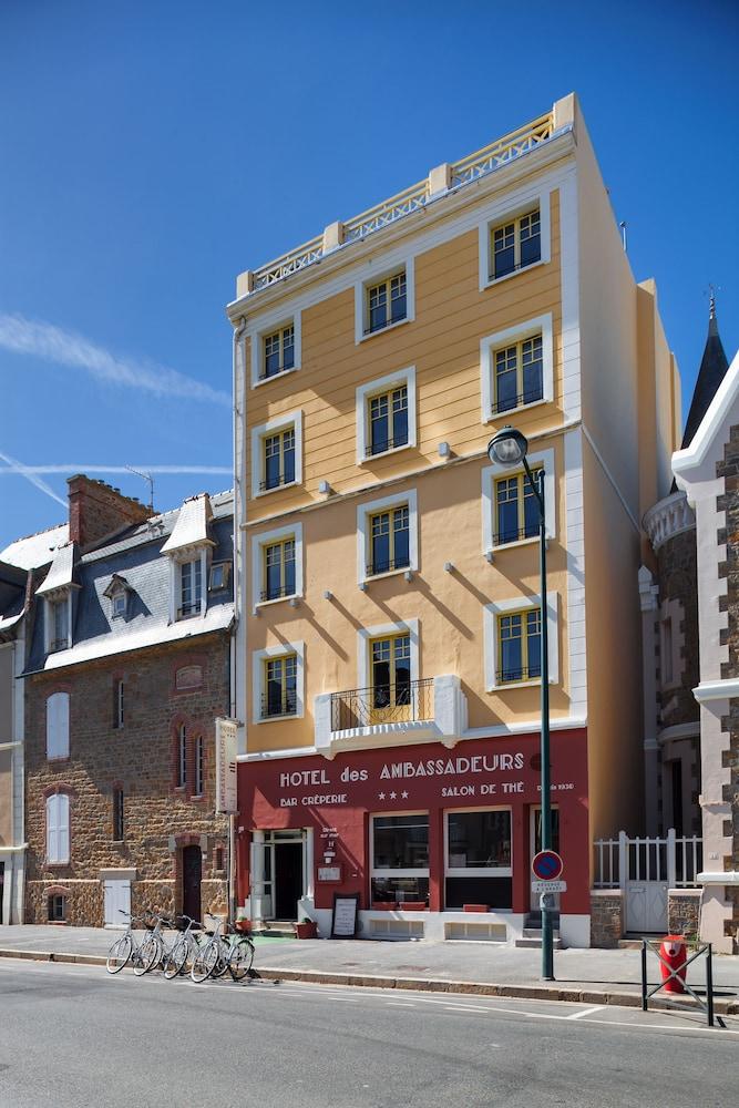 Ambassadeurs Logis Hotel Saint-Malo Exterior foto